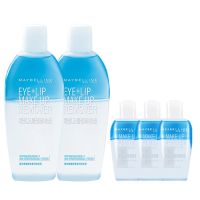 美宝莲眼唇卸妆液卸妆水乳油温和清洁清爽眼部唇部官方旗舰店 70ml*2+40ml*3