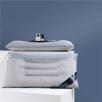 [厂家清仓]决明子磁石保健枕芯护颈椎荞麦枕头枕套套装成人家用 时尚灰 一只枕芯