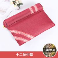 颈椎枕头枕枕头成人护颈助眠护颈颈椎病荞麦壳枕头护颈颈椎枕头枕 酒红色 换洗枕头 套(无枕芯无填充)