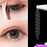 古迪网纱蕾丝遇水即粘双眼皮贴女自然无痕隐形肿眼泡美目专用神器