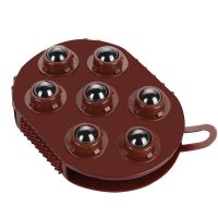 威阳磁珠七珠刮痧按摩器经络刷磁疗刷滚珠家用大小腿肌肉全身