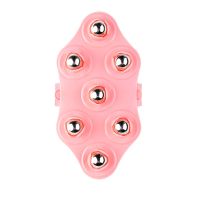 滚动七龙珠锻炼全身按摩器磁珠滚珠搓揉瘦肚子小腿神器疏通经络刷 钢珠 一只装