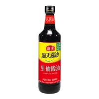 海天精品老抽酱油精品生抽酱油两瓶大桶特惠装酿造炒菜凉拌调 海天生抽750ml*1