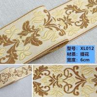 墙布腰线热胶壁布缝隙装饰条现代风墙布接缝腰线拼接自带热胶粘胶 XL012宽:6cm 一米
