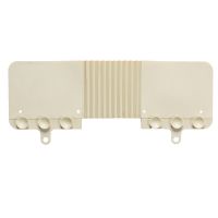 可折叠弯曲水池挡水板创意厨房家用水槽防溅水挡板加高隔水阻水板 白色