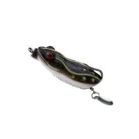 [威海市热卖]打黑远投路亚饵套装带亮片单钩雷蛙血槽钩假饵特价 鬼蛙 13g 6cm 黑色