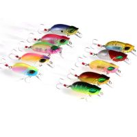 悬浮米诺路亚饵 5cm 8.1g 远投缓沉摇滚小胖子淡水钓鲈鱼翘嘴军鱼 5厘米-8.1克(缓沉悬浮米诺) 1个随机颜色