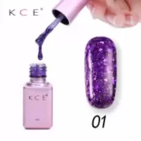 买三送一]美甲钻石亮片光疗胶指甲油胶彩胶蔻丹胶亮片渐变胶闪粉 亮片胶1号6ml 需要烤灯