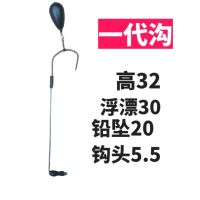 可视锚鱼钩鸡爪钩耙钩无单高低钩鲤鱼大鲫鱼钩双腿单钩款满五送一 无腿单钩5.5款(拍两把)