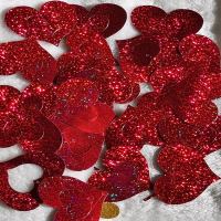 气球吊坠配饰浪漫雨丝吊坠婚房装饰用品布置结婚用品婚庆亮片挂件 金心大小100(吊坠) 送 银色雨丝+胶点