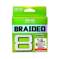 湖渡路亚pe线150米大力马专用远投八编8编超顺滑过胶pe线鱼线 路亚八编pe线100米荧光绿 1号