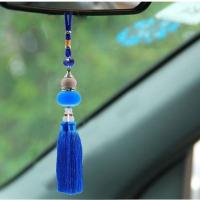 汽车用香水挂式车载香水座式车内饰品摆件用品 精油挂件除异味 海洋蓝普通款