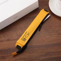 ipad苹果Apple pencil保护套2代手写笔套华为mpencil防丢袋笔盒 日系笔箱-橙色(可装带笔套的防丢袋)