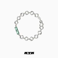 KVK手链女小众设计组合宝石手链高级感时尚简约气质手链送女友 宝石手链(总长19cm可调节) 质感与原版一模一样
