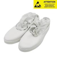 无尘室靴子 无尘鞋 车间 软底 防尘鞋 白色长筒透气 防静电高男女 白色/高筒靴 35