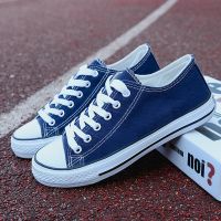 反光小熊帆布鞋男高帮韩版潮流百搭学生休闲鞋2021新款鞋子男透气 潮低帮蓝色[优质款] 34[女]