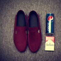 帆布鞋男2021春季男鞋新款休闲鞋潮鞋男士百搭潮流鞋子男平底布鞋 039红色 42