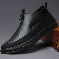 [48小时发货]闪步男鞋韩版新款透气帆布鞋拼色高帮鞋潮流百搭休闲鞋平底板鞋子 2296黑色 [单鞋] 39 标准运动鞋尺