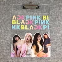 时代少年团tnt易烊千玺tfboys同款垫板文件夹blackpink亚克力材质 blackpink