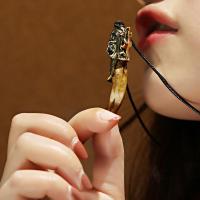 鬼吹灯摸金符吊坠盗墓笔记男女辟邪项链爪子牙饰品胡八一同款挂件 摸金符 配皮绳