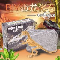 儿童七彩宝石考古挖掘DIY手工制作益智力挖宝藏玩具创意生日礼物 考古挖掘恐龙