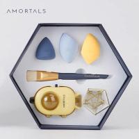 尔木萄星球美妆蛋套盒不吃粉干湿两用粉扑超软化妆彩妆蛋 尔木萄星球美妆蛋套盒+蛋架