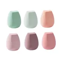 MINISO/名创优品 泡水大蛋壳系列粉扑美妆蛋化妆蛋[3套装] 泡水大蛋壳水滴三面切粉扑(3个)