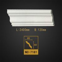 阴角线顶角线欧式天花吊顶装饰PU线条素面棚顶线非石膏线装修材料