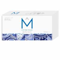 咪花说 棉柔巾洗脸巾一次性母婴干湿两用擦脸巾加厚洁面巾化妆棉 珍珠纹加厚[单包]