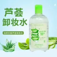 芦荟卸妆水脸部深层清洁温和清爽无刺激眼部唇部脸部大瓶500ml 1瓶500ml卸妆水