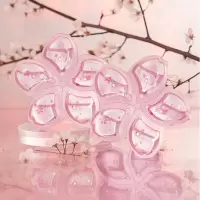 芭贝拉卸妆油温和深层清洁无刺激全脸面部卸妆油便携学生化妆品 粉色款5颗[清爽型]
