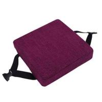 [48小时发货]方凳子坐垫高密度海绵工厂上班幼儿园凳子垫子屁股正方形防滑小垫 紫色 25*25*5cm