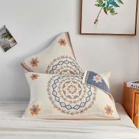 [48小时发货]南方生活棉纱成人单条枕巾高档家用学生四季成人一对情侣枕巾盖巾 太阳神枕巾系列-星空 52*80cm[一条