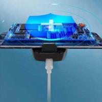 手机降温半导体散热神器吃鸡王者电竞游戏制冷无线静音冷风通用 电竞至尊黑+插电式+小风力