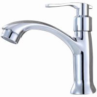 水龙头全铜面盆冷热龙头洗脸盆水龙头冷热单孔洗手盆龙头防溅水 合金 单水龙头 不带管