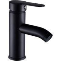 黑色水龙头冷热水不锈钢龙头面盆洗手脸龙头不包含进水冷热软管) 黑色水龙头冷热水不锈钢龙头面盆洗手脸龙头不包含进水冷热软管