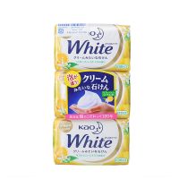 [日本原装]KAO/花王香皂日本本土版家用脸洗澡沐浴植物皂130g KOA/花王柑橘味*3