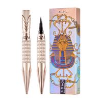 AGAG双色眼影棒懒人大地色珠光细闪眼影 笔不脱妆防水卧蚕笔眼影 AGAG眼线笔*1 AGAG双色三抹眼影棒