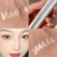 笔匠卧蚕笔 珠光白香槟金防水不易晕染 自然细腻服帖 高光眼影棒 01#香槟金一支 单支卧蚕笔