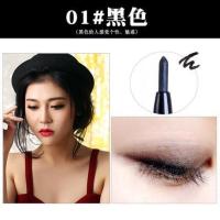 罗密欧双头防水卧蚕笔珠光白眼影笔高光笔眼线笔不晕染眼影棒彩妆 01#黑色