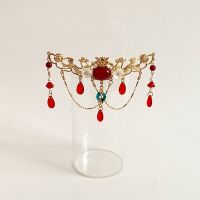 小确精原创发冠汉服头饰古风发饰古典发簪簪子步摇头冠诃子群发饰 小确精发冠