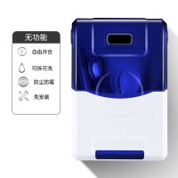 筷子笼家用多功能厨房壁挂式免打孔筷子筒小型带盖风干智能消毒机 星际蓝 标配款[无消毒防尘防虫]