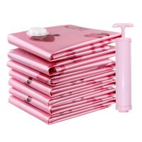 真空压缩袋收纳袋棉被被子抽气电泵装衣物衣服大号抽真空袋打包袋 1特大号2小号1手泵