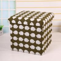 可折叠式布艺收纳箱小大号多功能储物箱儿童玩具书籍化妆品收纳盒 刺猬 小号收纳箱26*20*17cm