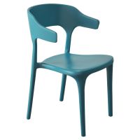 塑料椅子简约靠背凳子北欧餐椅家用大人经济型塑胶椅加厚牛角椅子 注意*椅子购买4把才能发货 加强款