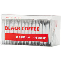 千小鹤经典云南黑咖啡速溶 无蔗糖 原味拿铁 椰香拿铁 经典黑咖单盒36袋