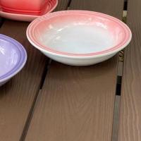 Le Creuset酷彩心形咖啡杯马克杯带托盘微瑕疵 餐前碗贝壳粉