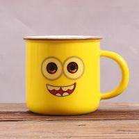陶瓷卡通杯儿童卡通杯子小黄人杯子KT杯子 叮当猫杯子 海绵宝宝杯 小能人