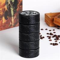 创意轮胎杯子 女个性彩色水杯 车载旅行杯马克杯 不锈钢男士水杯 经典白