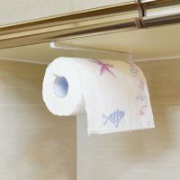 悬挂杯子收纳架家用水杯架子倒挂挂架沥水咖啡杯茶杯马克杯置物架 纸巾架(单个)